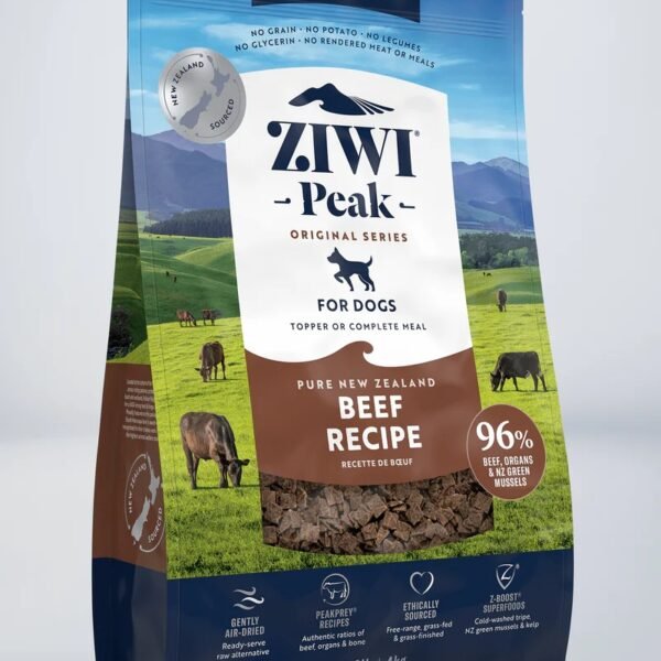 Ziwi Peak Air Dried Dog Food Beef Recipe 4Kg