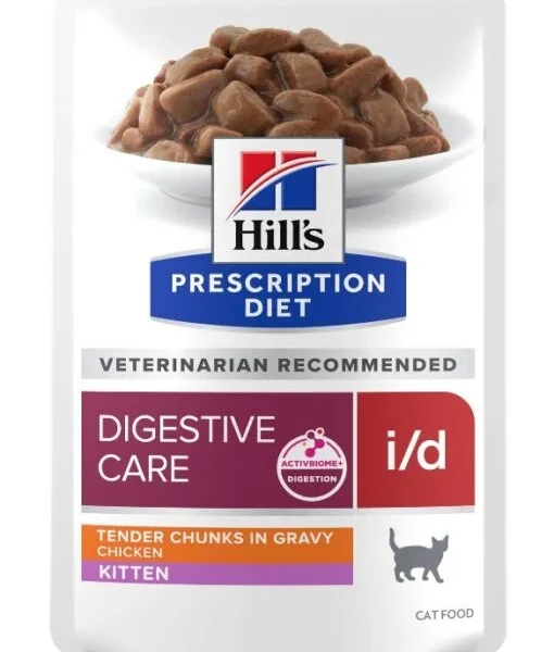 Hills i/d Kitten wet Food with Chicken 12x85g