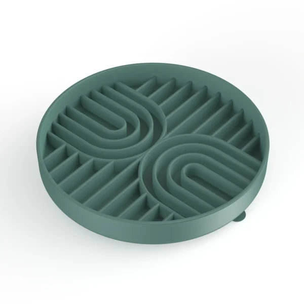 Silicone Interactive Dog Slow Feeder Bowl