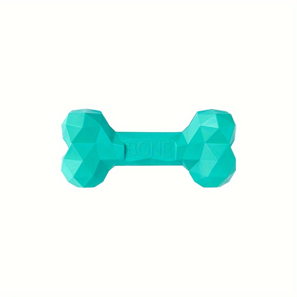 3D Bone Natural Rubber Chew Toy Small