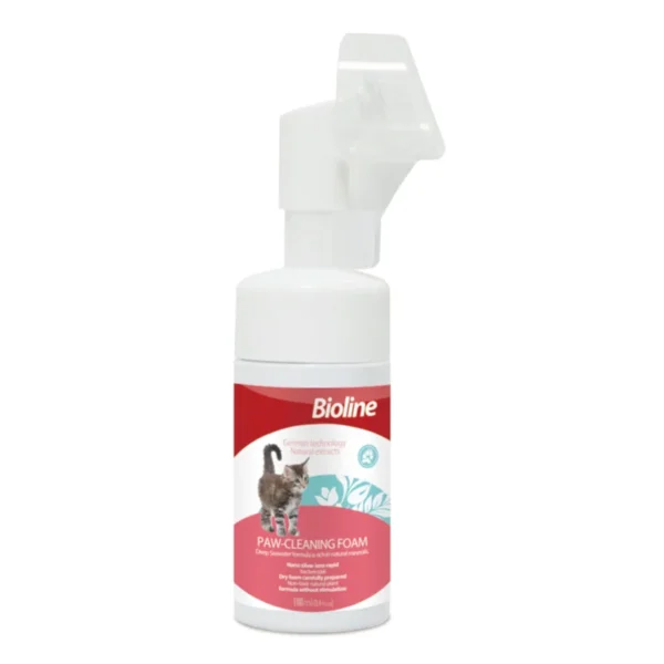 Bioline – Paw Cleaning Foam for Cats 100ml