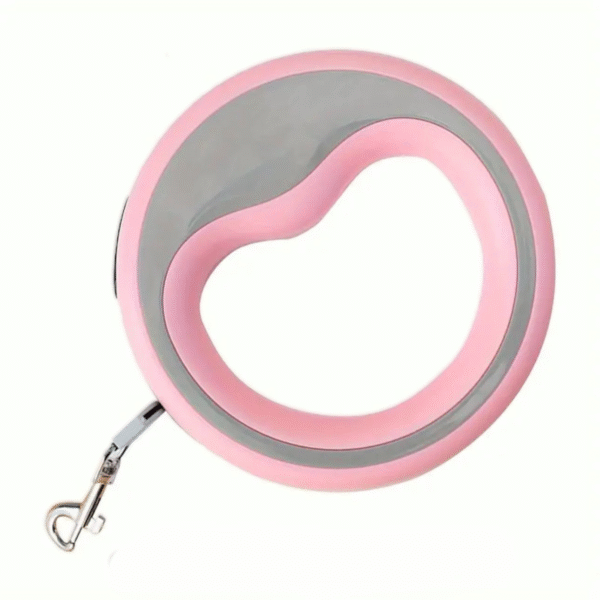 Ergonomic Retractable Dog Leash with Safety Lock