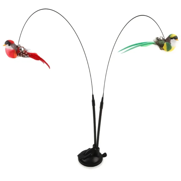 Interactive Cat Toy Set with Realistic Bird Design (2 Pack)