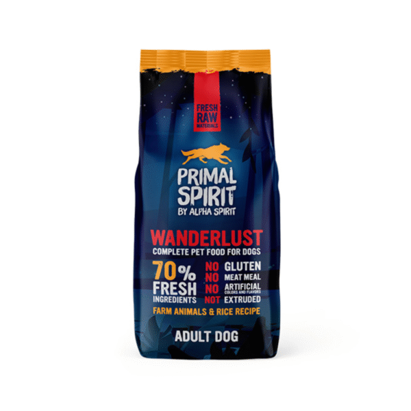 Primal 70% Wanderlust all breeds Dog Food 12 kg
