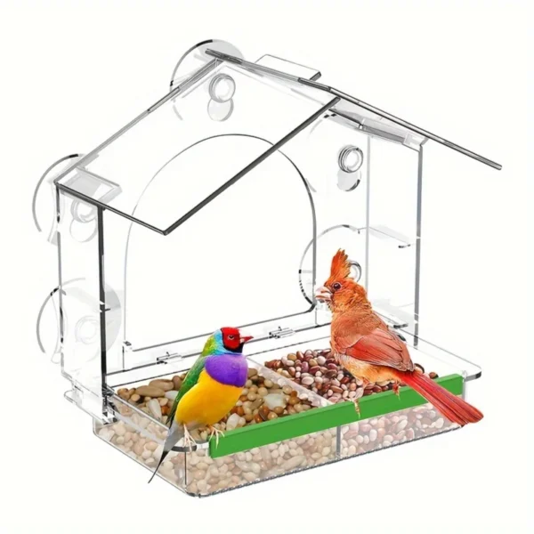 Window Bird feeder Cone Shape