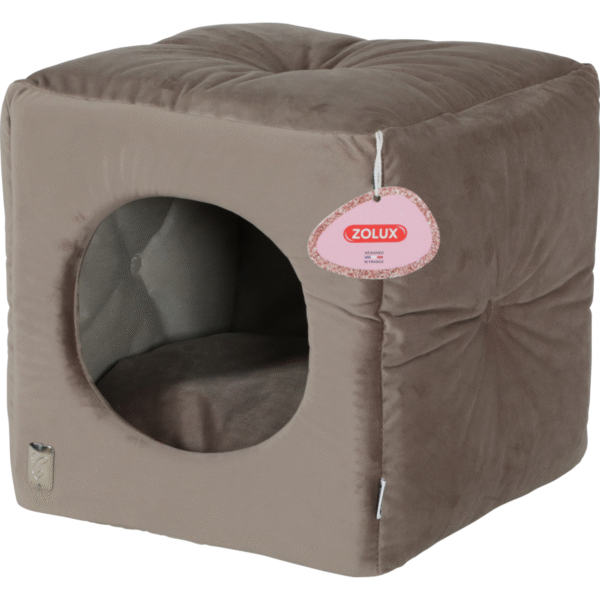 Cat Bed Cube, 35Cm - Taupex