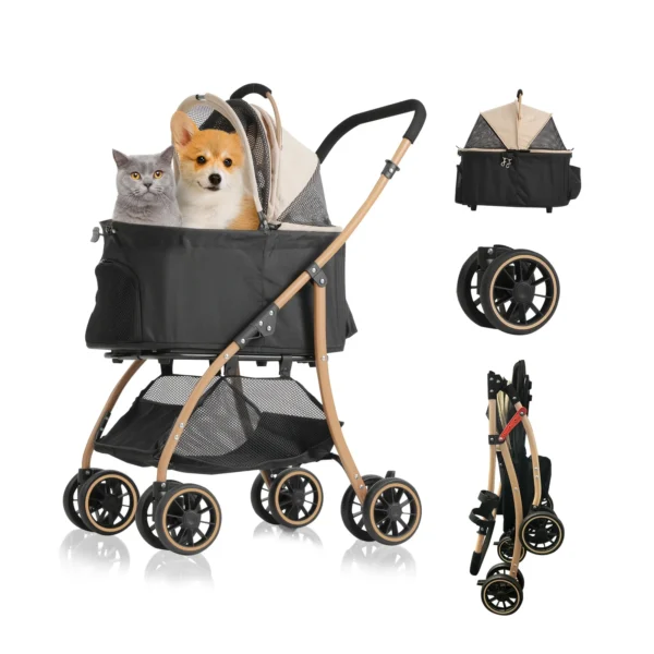 MILA AND LOUIS Lightweight Pet Stroller