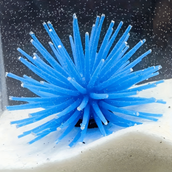 Vibrant Artificial Sea Urchin Decor for Aquariums