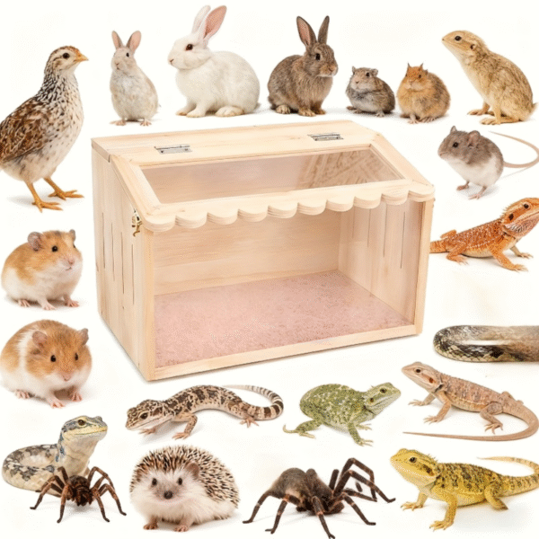 Wooden Small Animal Cage