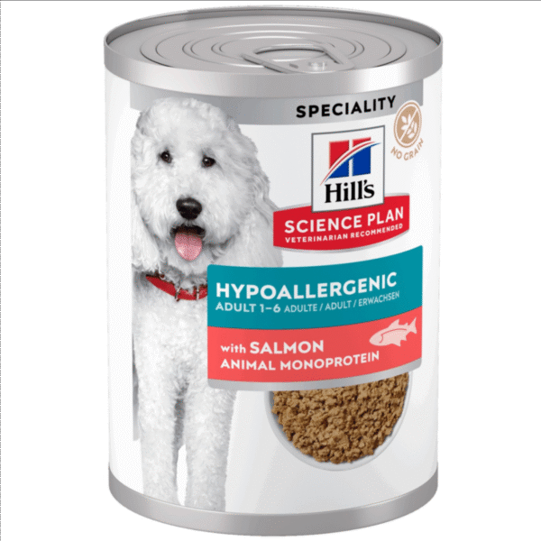 Hills Hypoallergenic Adult Dry wet Food with Salmon 363g