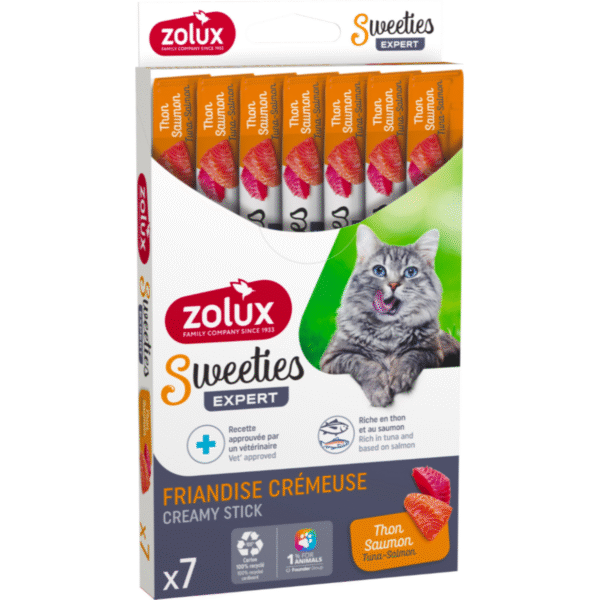 Sweeties Creamy Stick for Cats, Tuna Salmon, 7 pcs/box