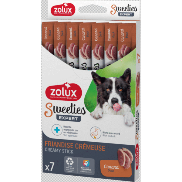 Sweeties Creamy Stick for Dogs, Duck , 7 pcs/box